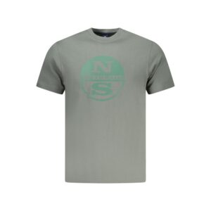 North Sails Heren T-shirt – Groen - Afbeelding 1