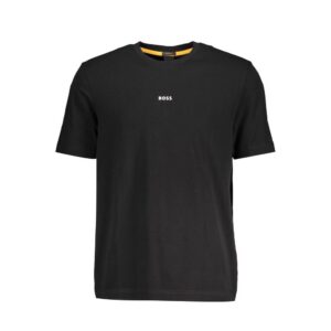 Hugo Boss Heren T-shirt – Zwart - Afbeelding 1