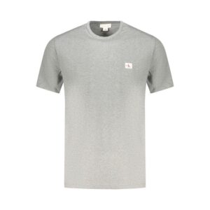 Calvin Klein Heren T-shirt – Grijs - Afbeelding 1