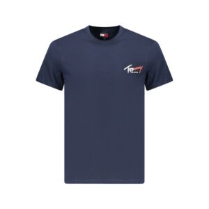 Tommy Hilfiger Heren T-shirt – Blauw - Afbeelding 1