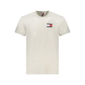 Tommy Hilfiger Heren T-shirt - Grijs - Afbeelding 1