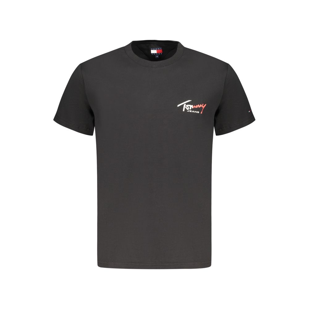 Tommy Hilfiger Heren T-shirt – Zwart