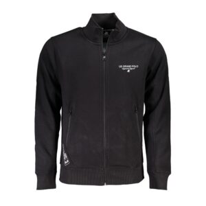 U.S. Grand Polo Heren Sweater – Zwart - Afbeelding 1