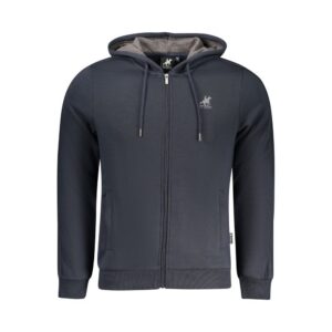U.S. Grand Polo Heren Hoodie – Blauw - Afbeelding 1