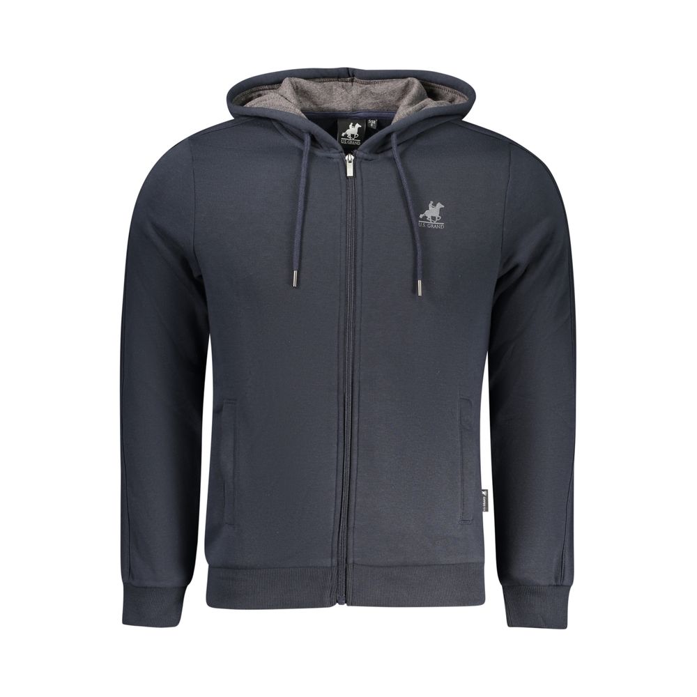 U.S. Grand Polo Heren Hoodie – Blauw