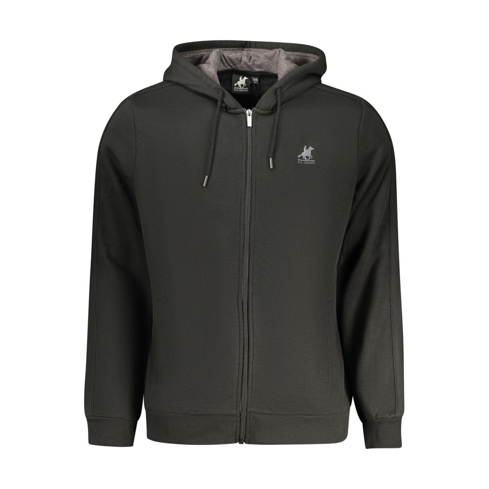 U.S. Grand Polo Heren Hoodie – Zwart