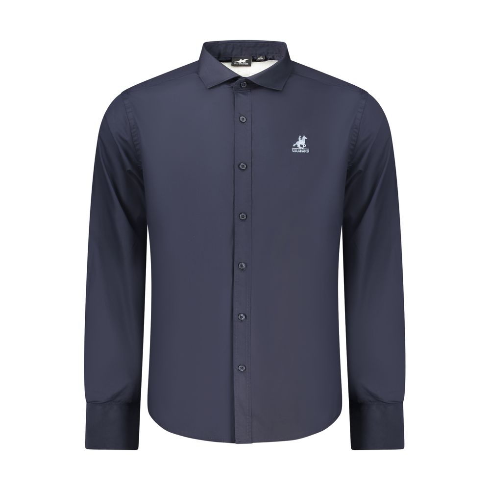 U.S. Grand Polo Heren Overhemd – Blauw