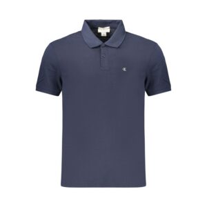 Calvin Klein Heren Polo – Blauw - Afbeelding 1