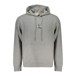 Calvin Klein Heren Hoodie – Grijs - Afbeelding 1
