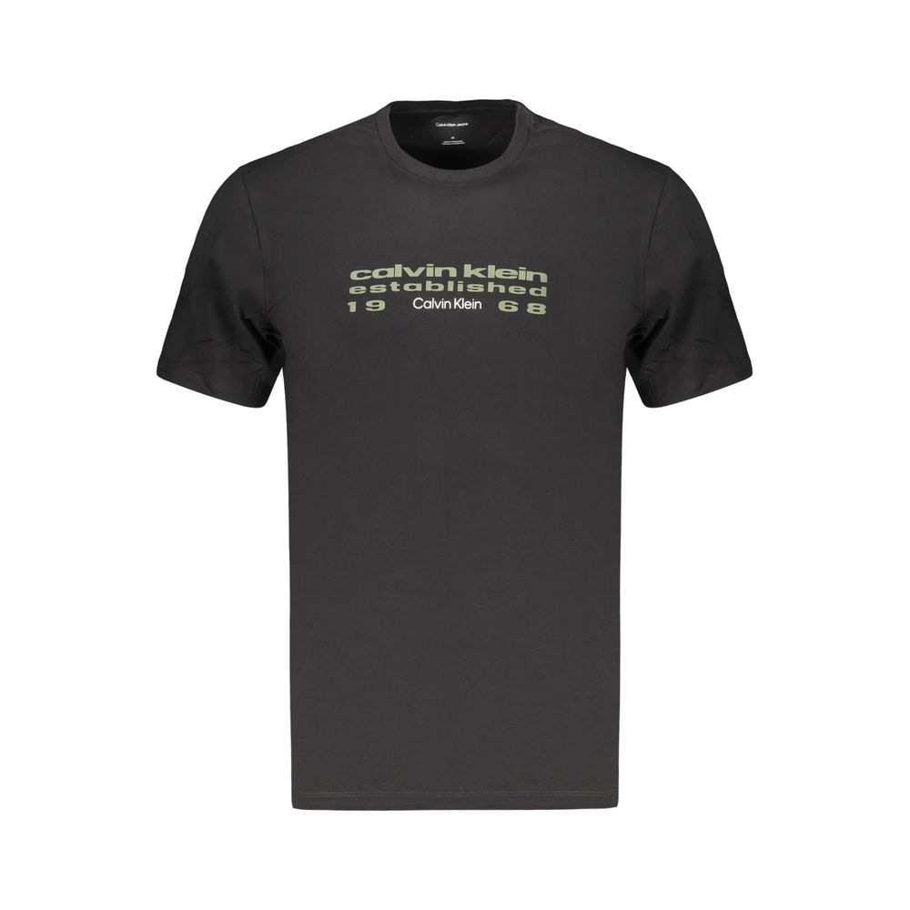 Calvin Klein Heren T-shirt – Zwart