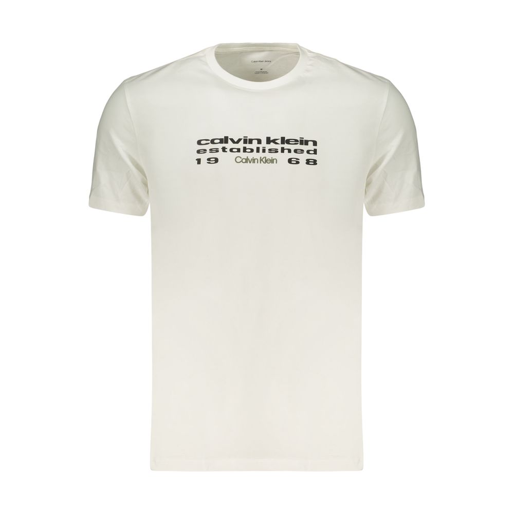 Calvin Klein Heren T-shirt – Wit