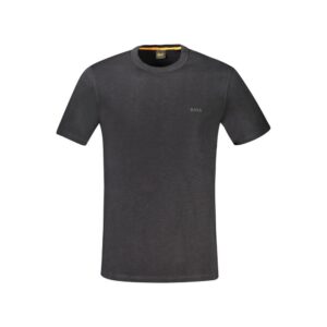 Hugo Boss Heren T-shirt – Zwart - Afbeelding 1
