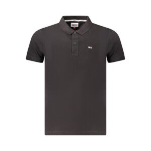Tommy Hilfiger Heren Polo – Zwart - Afbeelding 1