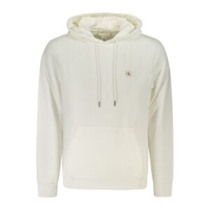 Calvin Klein Heren Hoodie – Wit - Afbeelding 1