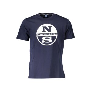 North Sails Heren T-shirt – Blauw - Afbeelding 1