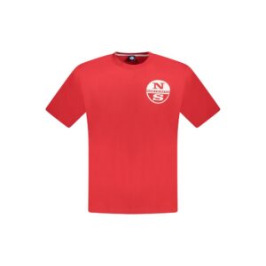 North Sails Heren T-shirt – Rood - Afbeelding 1