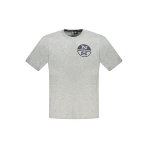 North Sails Heren T-shirt – Grijs - Afbeelding 1