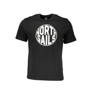 North Sails Heren T-shirt – Zwart - Afbeelding 1