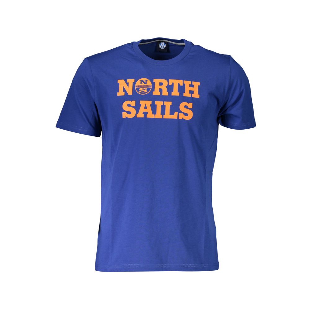North Sails Heren T-shirt – Blauw