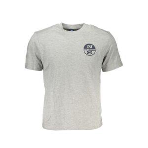 North Sails Heren T-shirt – Grijs - Afbeelding 1