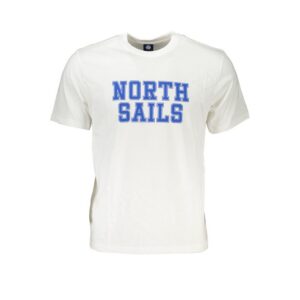 North Sails Heren T-shirt – Wit - Afbeelding 1