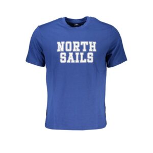 North Sails Heren T-shirt – Blauw - Afbeelding 1