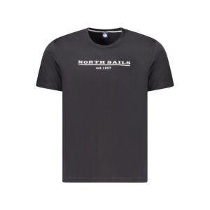 North Sails Heren T-shirt – Zwart - Afbeelding 1