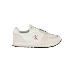 Calvin Klein Heren Sneakers – Wit - Afbeelding 1