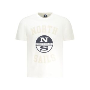 North Sails Heren T-shirt – Wit - Afbeelding 1