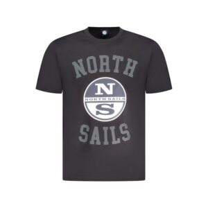 North Sails Heren T-shirt – Zwart - Afbeelding 2