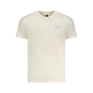 Tommy Hilfiger Heren T-shirt – Beige - Afbeelding 1