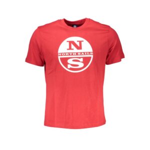 North Sails Heren T-shirt – Rood - Afbeelding 1
