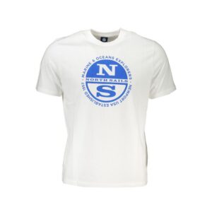 North Sails Heren T-shirt – Wit - Afbeelding 1