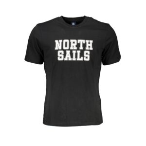 North Sails Heren T-shirt – Zwart - Afbeelding 1