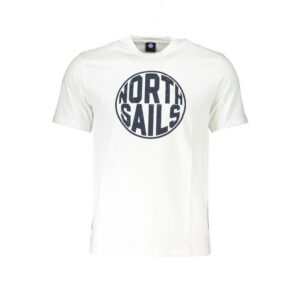 North Sails Heren T-shirt – Wit - Afbeelding 1