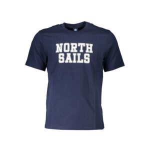 North Sails Heren T-shirt – Blauw - Afbeelding 1
