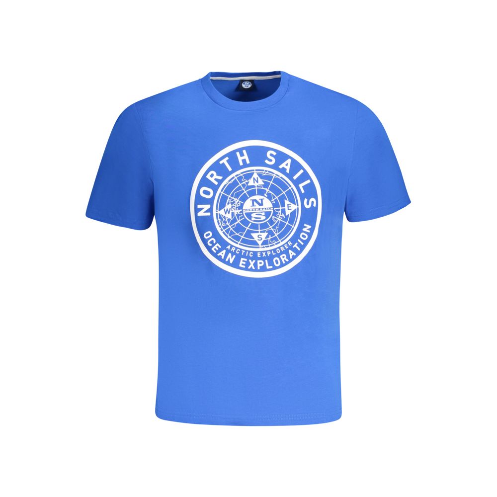 North Sails Heren T-shirt – Blauw