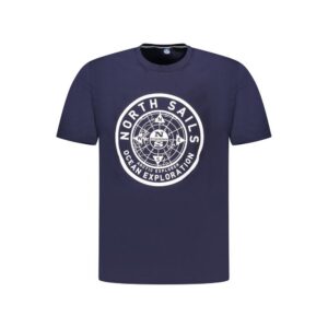North Sails Heren T-shirt – Blauw - Afbeelding 1