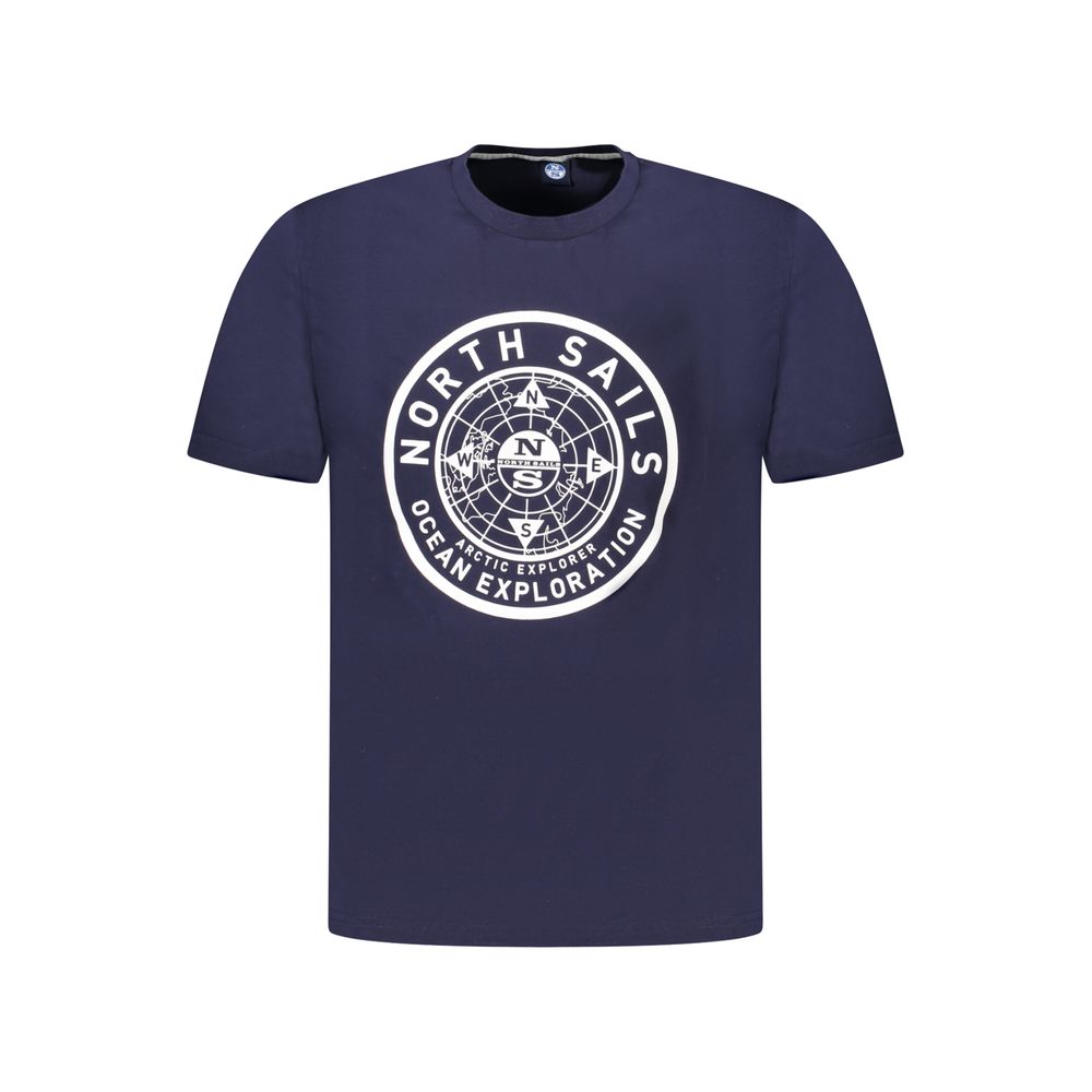 North Sails Heren T-shirt – Blauw