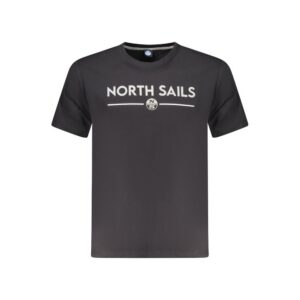 North Sails Heren T-shirt – Zwart - Afbeelding 1
