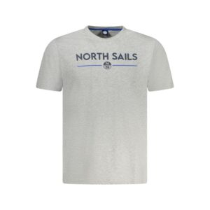 North Sails Heren T-shirt – Grijs - Afbeelding 2