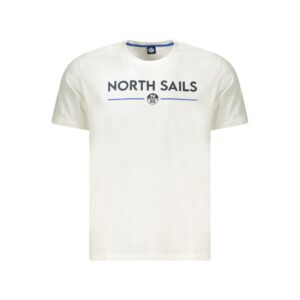 North Sails Heren T-shirt – Wit - Afbeelding 1