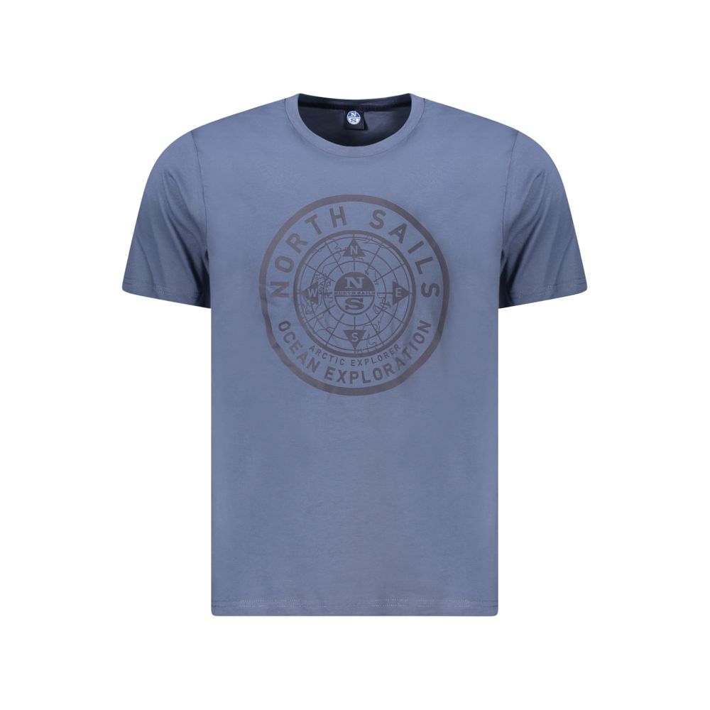 North Sails Heren T-shirt – Blauw
