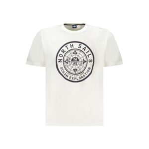 North Sails Heren T-shirt – Wit - Afbeelding 1