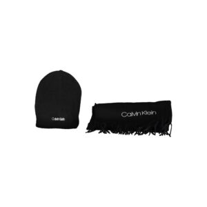 Calvin Klein Heren Muts & Sjaal set – Zwart - Afbeelding 1