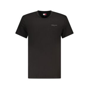 Tommy Hilfiger Heren T-shirt – Zwart - Afbeelding 1