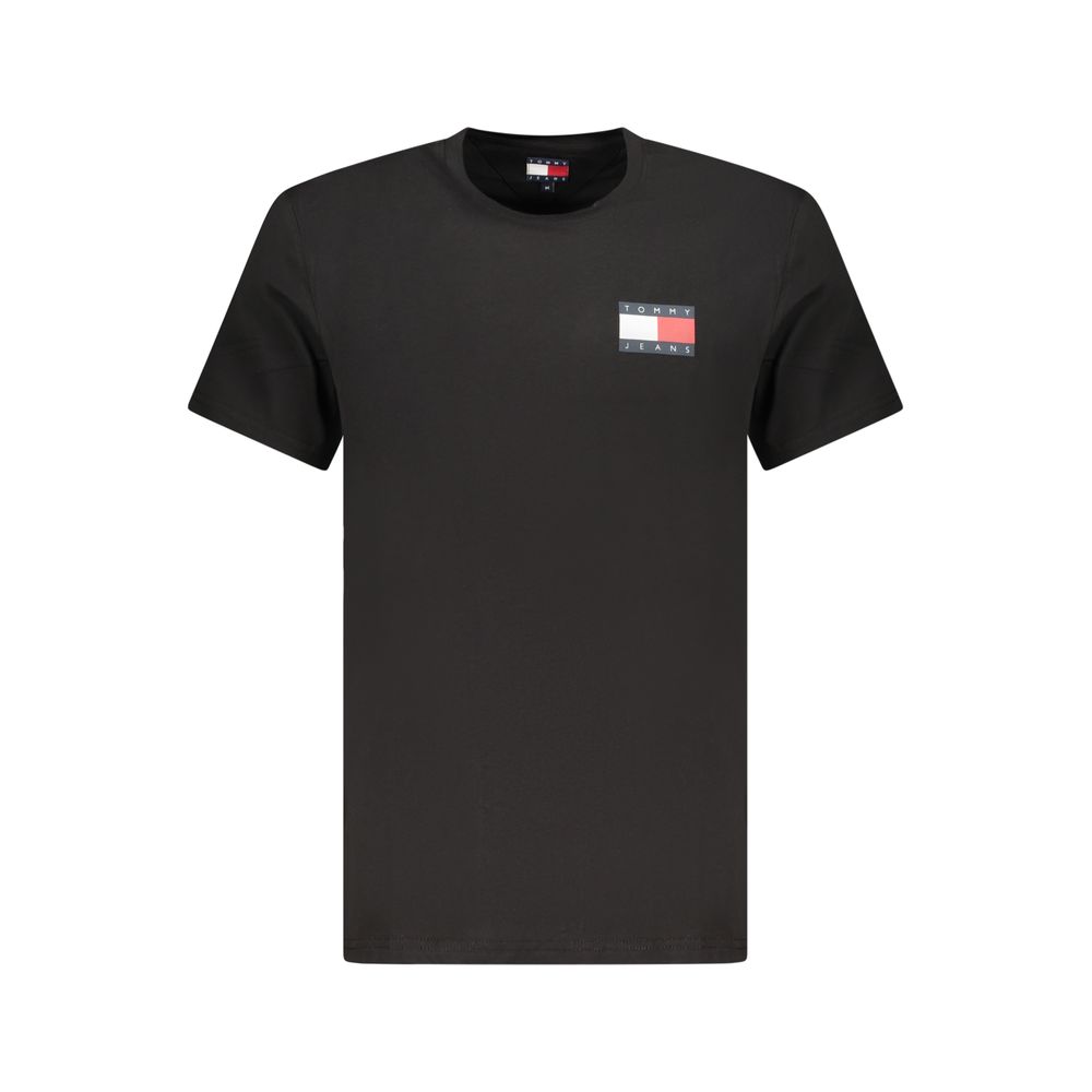 Tommy Hilfiger Heren T-shirt – Zwart