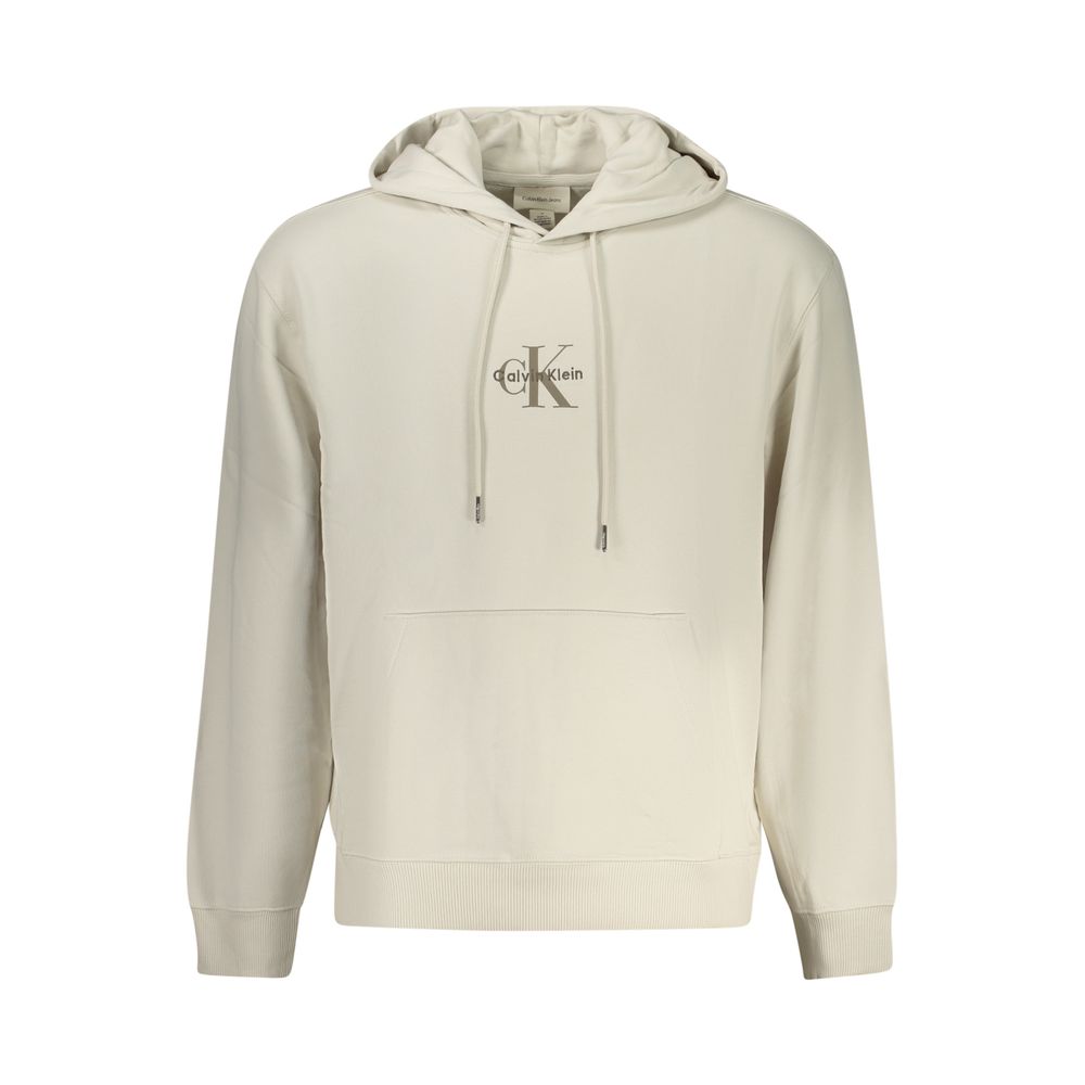 Calvin Klein Heren Hoodie – Beige