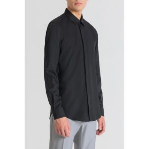 Antony Morato London Slim Fit Heren Overhemd – Zwart - Afbeelding 3