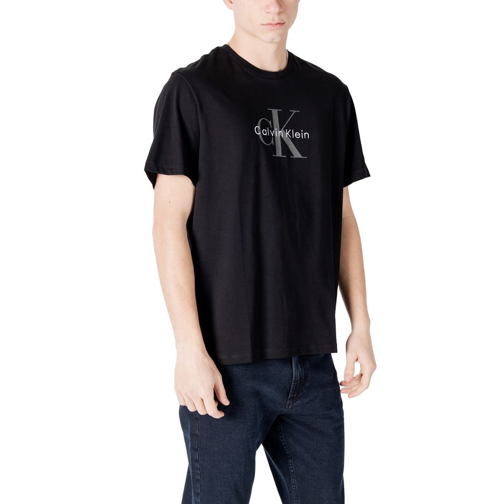 Calvin Klein Heren T-shirt – Zwart